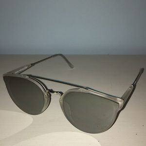 CAT-EYE REFLECTIVE SUNGLASSES
